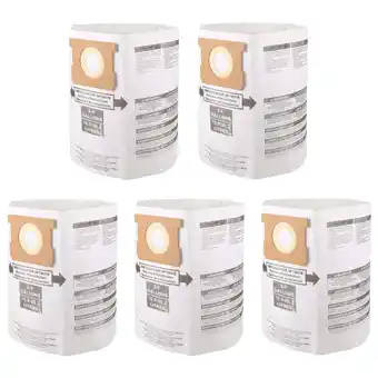 Walmart Raindrops 5 Pcs Cleaner Bags Dust Vacuum Filter Vacum Garbage for Travel offer