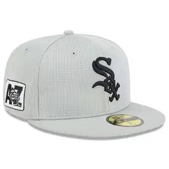 Walmart Men's New Era Gray Chicago White Sox 2025 Spring Training 59FIFTY Fitted Hat offer