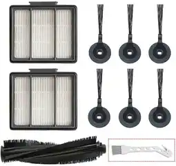 Walmart Replacement Side Brushes and Filters for Shark ION R85 RV850 S86 S87 Robot Vacuum offer