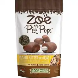 Walmart Zoe Pill Pops, All Natural Dog Treats for Giving Medication, Peanut Butter with Honey offer