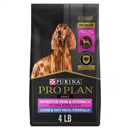 Walmart Purina Pro Plan Sensitive Skin and Sensitive Stomach Dog Food Lamb and Oat Meal Formula offer