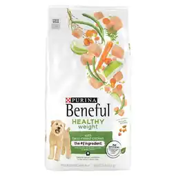 Walmart Purina Beneful Purina Healthy Weight Dry Dog Food With Farm-Raised Chicken 28lb offer