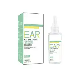 Walmart Pet Ear Cleaner 2.03 oz Ear Drops to Remove Ear Mites Earwax Itch for Cats offer