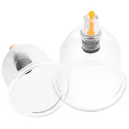 Walmart 2 Pcs Body Suction Cups Special Shaped Cupping Device Plastic Vacuum Massage Tool offer