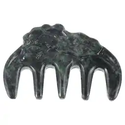 Walmart Natural Tibetan Medicine King Jade Comb Hair Scalp Massager Acupoint Tool Guasha offer