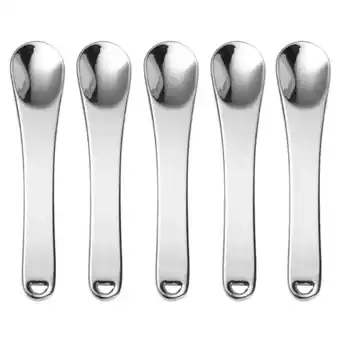Walmart Hekezhi 5pcs Mini Makeup Spoon & Mask Scoops + Eye Massagers offer