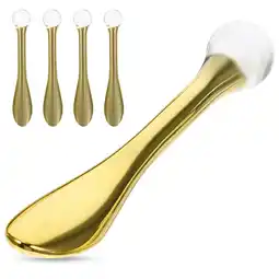 Walmart Kelingqi 5Pcs Professional Eye Convenient Eye Massagers Eye Cream Spoons Massage Supply offer