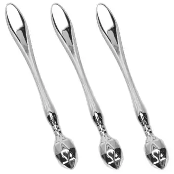 Walmart Worgeous 3 Pcs Rhombus Metal Digging Spoon Cooling Eye Stick Massager Face Cream Roller Miss Silver offer