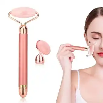 Walmart Vibra Beauty Vibrating Gemstone Roller And Magical Skin Care Massager offer