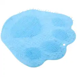 Walmart Sky-blue Non-slip Mat with Suction Cups for Home Use Shower Foot Massager 1 Piece offer