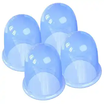 Walmart 4pcs Massager Cup Set Silicone Cupping Massager Relax Body Massager Suction Cup offer