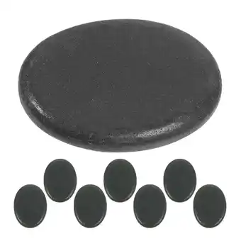 Walmart Black Spa Massage Stones Made of Volcanic Rock for Relaxing Massage Use 8pcs offer