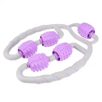 Walmart Masteelf Leg Massage Roller Shiatsu Foot Stick Muscle Therapy Walker Massager Fitness Purple offer