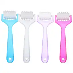 Walmart FOMIYES 4Pcs Facial Roller Massager Muscle Relaxing Roller Manual Skin Care Tools offer