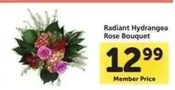 Safeway Radiant Hydrangea Rose Bouquet offer
