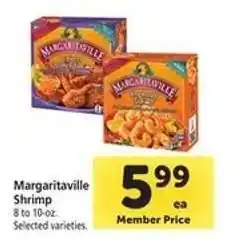 Safeway Margaritaville Shrimp offer