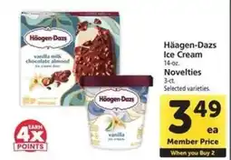 Safeway Häagen Dazs Ice Cream offer