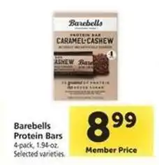 Safeway Barebells protein bars offer