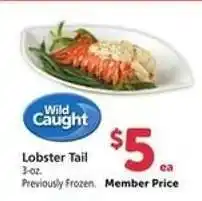 Safeway Lobster Tail offer