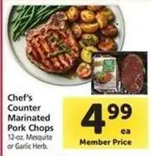 Safeway Chef's Counter Marinated Pork Chops offer