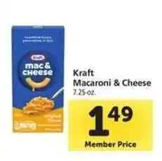 Safeway Kraft Macaroni & Cheese offer