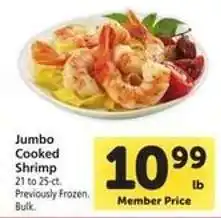 Safeway Jumbo Cooked Shrimp offer
