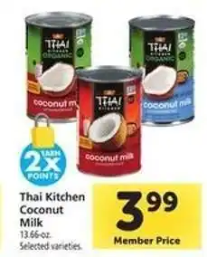 Safeway THAI KITCHEN COCONUT MILK offer