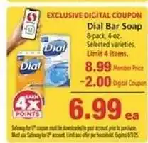 Safeway Dial Bar Soap offer