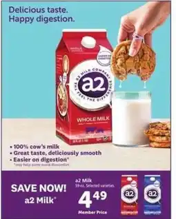 Safeway a2 Milk offer