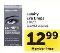 Safeway Lumify Eye Drops offer