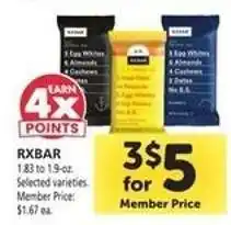 Safeway RXBAR offer
