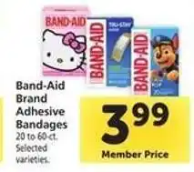 Safeway Band-Aid Brand Adhesive Bandages offer