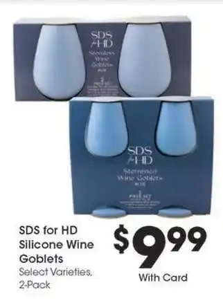 Kroger SDS for HD Silicone Wine Goblets offer