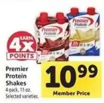 Safeway Premier Protein Shakes offer