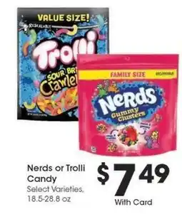 Kroger Nerds or Trolli Candy offer