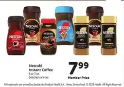 Safeway Nescafé Instant Coffee offer