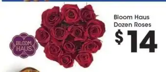 Kroger Bloom Haus Dozen Roses offer