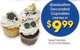Kroger Graduation Decorated Cupcakes offer