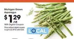 Kroger Michigan Grown Asparagus offer