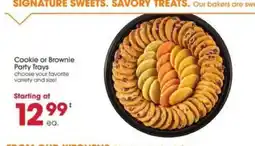 Giant Eagle Cookie or Brownie Party Trays offer