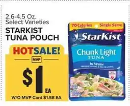 Food Lion Starkist Tuna Pouch offer
