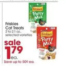 Giant Eagle Friskies Cat Treats offer