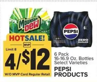 Food Lion Pepsi Products offer