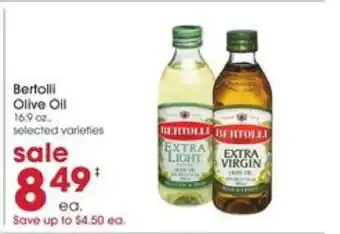 Giant Eagle Bertolli Olive Oil offer