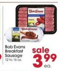 Giant Eagle Bob Evans Breakfast Sausage offer