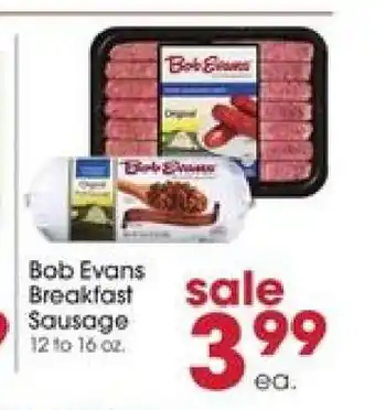 Giant Eagle Bob Evans Breakfast Sausage offer