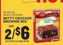 Food Lion Betty Crocker Brownie Mix offer