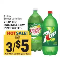 Food Lion 7-UP or Canada Dry Products offer