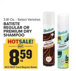 Food Lion Batiste Regular or Premium Dry Shampoo offer