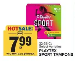 Food Lion Playtex Sport Tampons offer